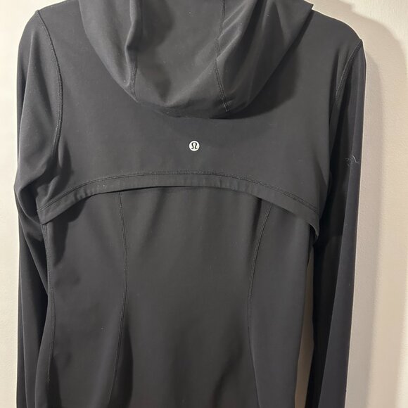 Lululemon Define Hooded Jacket – Black, Size 6 (Like New) - Picture 2 of 3